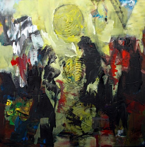 OMBRES ET REFLETS di JACQUES DONNEAUD, Pittura in vendita su Singulart