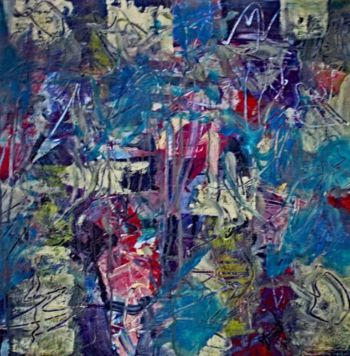 GRAFFITIS EN MOSAIQUES. von JACQUES DONNEAUD, Malerei kaufen auf Singulart