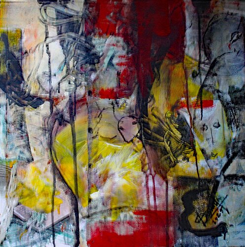 ABSTRACTION SURREALISTE van JACQUES DONNEAUD, Schilderij te koop op Singulart