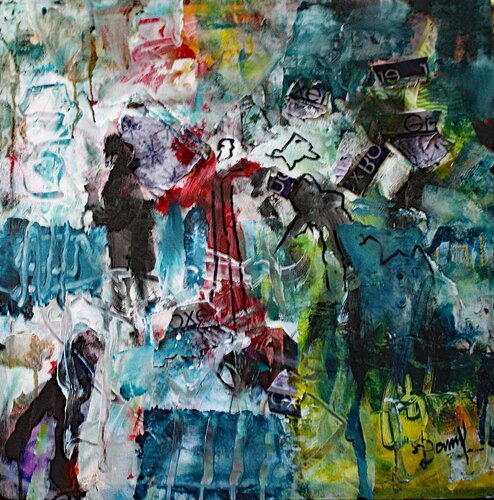LE JARDIN EXTRAORDINAIRE II van JACQUES DONNEAUD, Schilderij te koop op Singulart