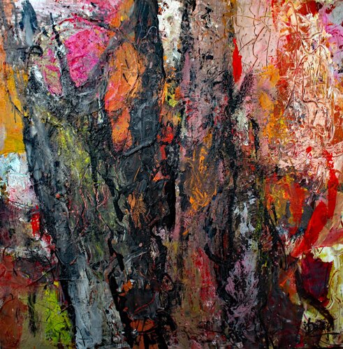 LES VIEUX ARBRES van JACQUES DONNEAUD, Schilderij te koop op Singulart
