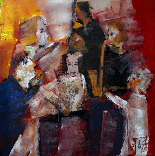 JAZZ EN FOLIE 2 van JACQUES DONNEAUD, Schilderij te koop op Singulart
