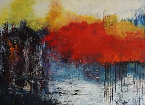 Flames in the storm Eva Lászlóné Wágner