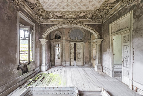 Et si la vie n'était qu'un rêve, Villa abandonnée, Portugal Francis Meslet