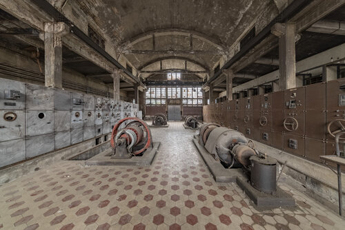 Tu sera un Ohm mon fils, sous-station électrique abandonnée, France Francis Meslet