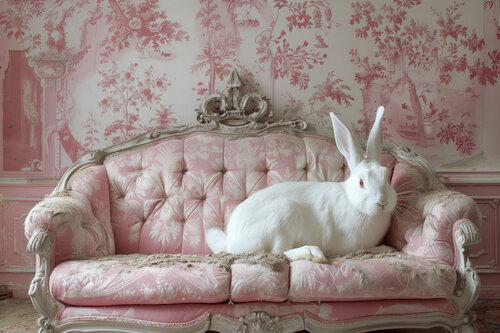The Fantastic M. Rabbit - (Papier Hahnemühle FineArt Pearl, 285g/m2). Francis Meslet