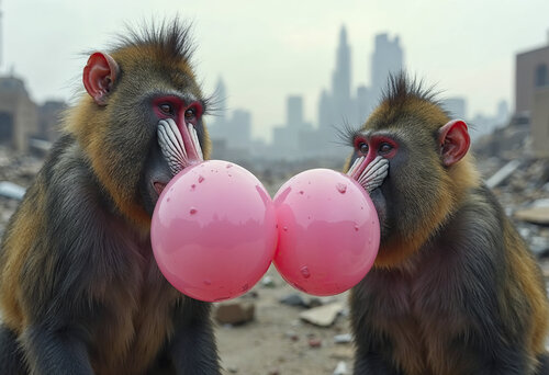 Bubbles Connection, November the 6th of 2024 - (Papier Hahnemühle FineArt Pearl, 285g/m2). by Francis Meslet, Digital for Sale on Singulart