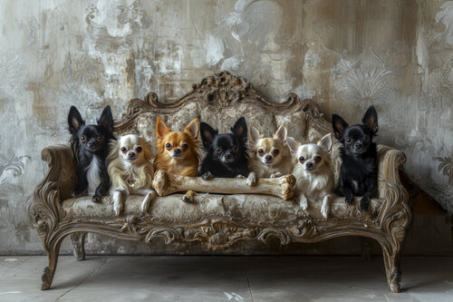 Down To The Bones, Forgotten Mansion, France,  - (Papier Hahnemühle FineArt Pearl, 285g/m2). di Francis Meslet, Digitale in vendita su Singulart