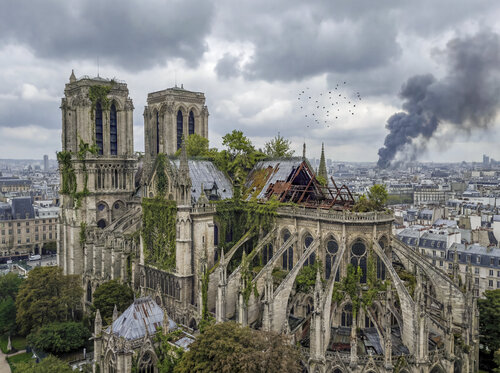 Lendemain de faîte - Paris 2050 Series -  - (Paper Hahnemühle FineArt Pearl, 285g/m2). van Francis Meslet, Digitaal te koop op Singulart