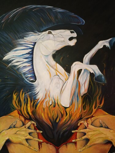 THE ESCAPE von Sarrés, Malerei kaufen auf Singulart