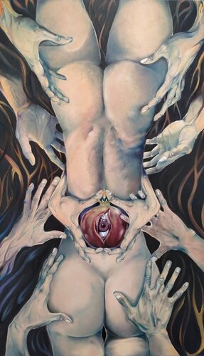 THE DESIRE van Sarrés, Schilderij te koop op Singulart