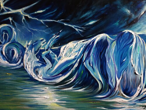 SURGE di Sarrés, Pittura in vendita su Singulart