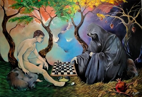 THE TIME von Sarrés, Malerei kaufen auf Singulart