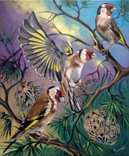 FRIENDSHIP van Sarrés, Schilderij te koop op Singulart