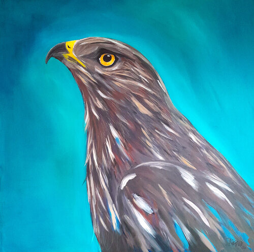 Fly my to the Moon von Barbara Dräger, Malerei kaufen auf Singulart