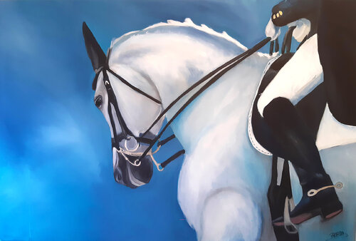 Der perfekte Moment di Barbara Dräger, Pittura in vendita su Singulart