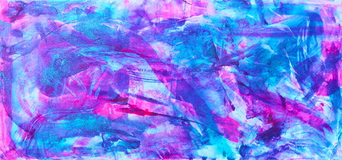 304. Piogga: An Ethereal Dance of Color and Emotion par Veera Zukova, Peinture en vente sur Singulart