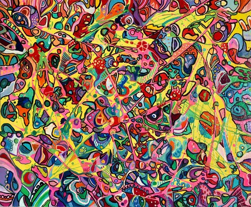 51. Jungle par Veera Zukova, Peinture en vente sur Singulart