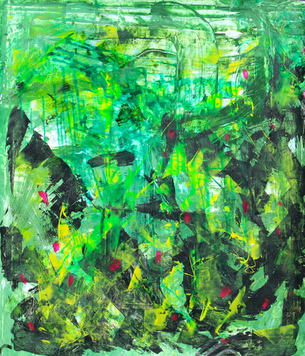 497. Hidden par Veera Zukova, Peinture en vente sur Singulart