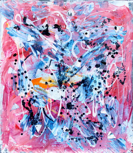 499. Flash Acrylic par Veera Zukova, Peinture en vente sur Singulart