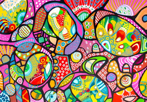 31. Birthday cake par Veera Zukova, Peinture en vente sur Singulart