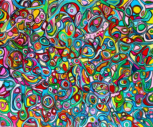 23. Forest par Veera Zukova, Peinture en vente sur Singulart