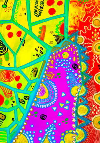 330. Funny little thing van Veera Zukova, Schilderij te koop op Singulart