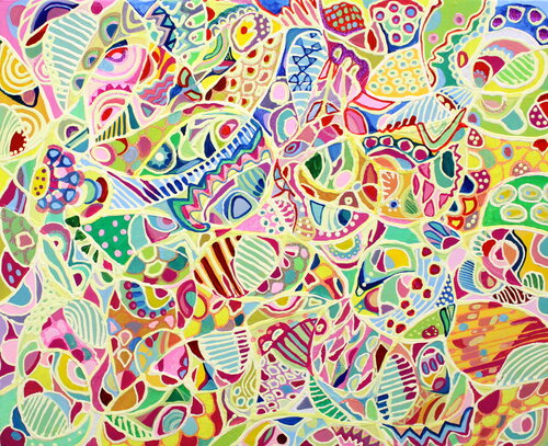 135. Sweet dreams de Veera Zukova, Pintura a la venta en Singulart