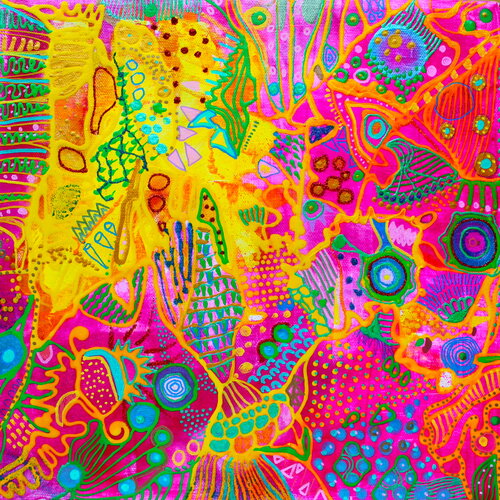 482. Che stai facendo? de Veera Zukova, Pintura a la venta en Singulart