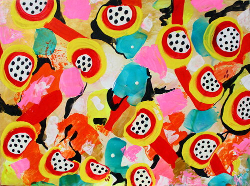 269. Dragon fruit par Veera Zukova, Peinture en vente sur Singulart
