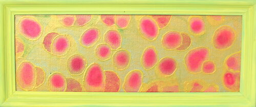 251. Fluffy Tulips Blooming in the Sunshine: An Enchanting Abstract Floral Painting von Veera Zukova, Malerei kaufen auf Singulart