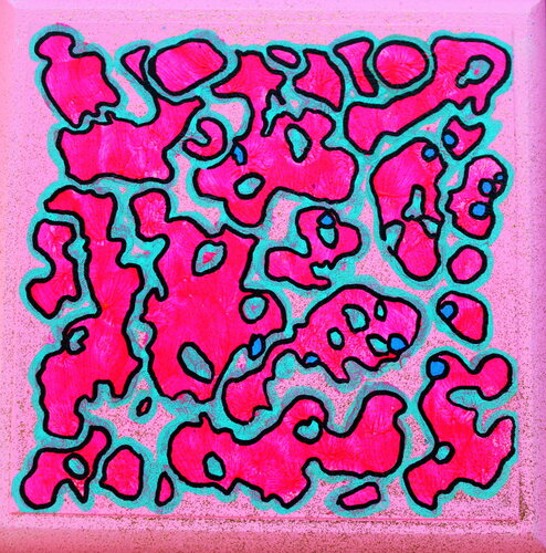 369. Lava: A Fiery Exploration of Abstract Art par Veera Zukova, Peinture en vente sur Singulart