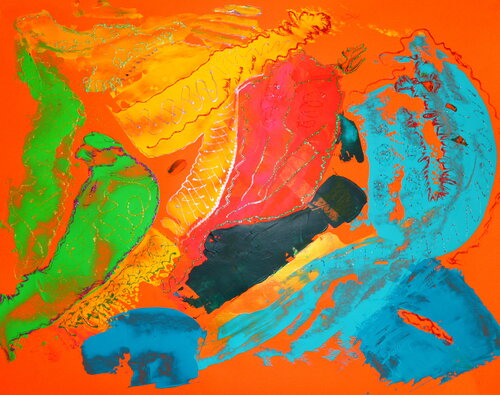 426. Bright life di Veera Zukova, Pittura in vendita su Singulart