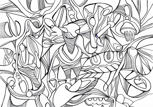 180. Black watercolor par Veera Zukova, Peinture en vente sur Singulart