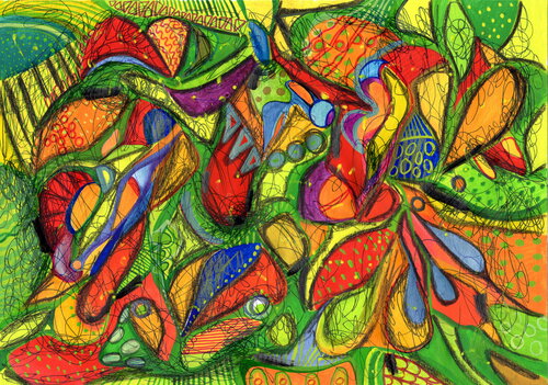 178. Hulabaloo!! von Veera Zukova, Malerei kaufen auf Singulart