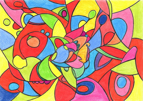 653. Color Pencil von Veera Zukova, Malerei kaufen auf Singulart
