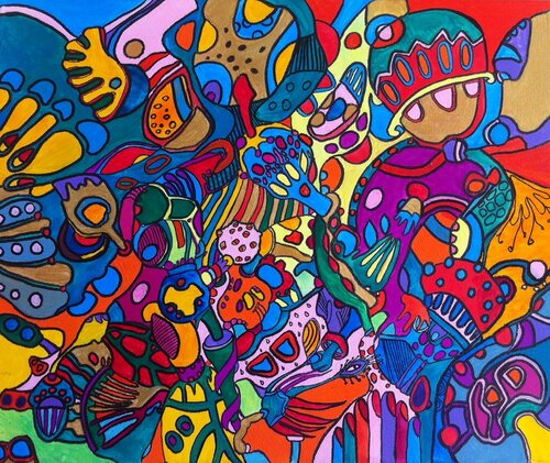 79. Futura van Veera Zukova, Schilderij te koop op Singulart