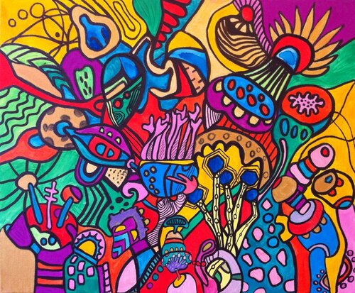 88. Coralli van Veera Zukova, Schilderij te koop op Singulart