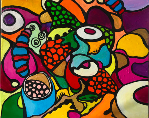 73. Hurricane van Veera Zukova, Schilderij te koop op Singulart