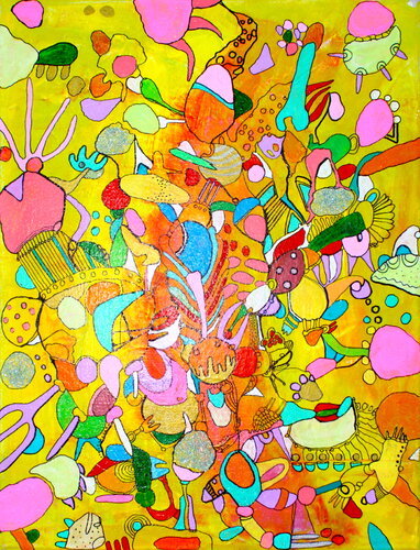 353. Happy moments of life van Veera Zukova, Schilderij te koop op Singulart