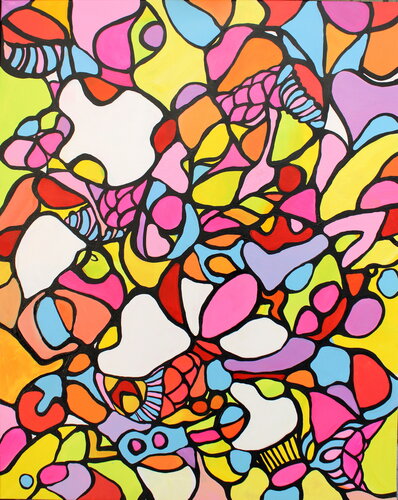 143. Grapefruit van Veera Zukova, Schilderij te koop op Singulart