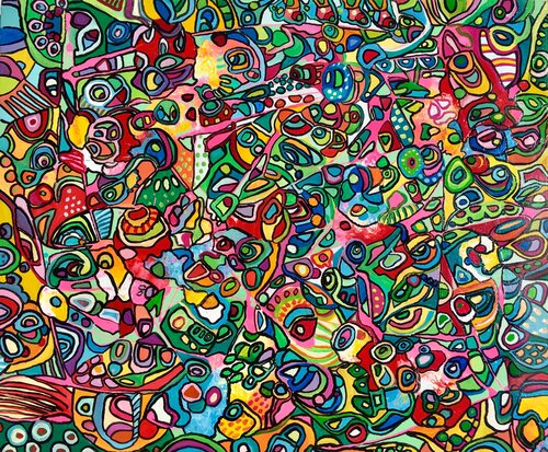 52. AQUARIUM par Veera Zukova, Peinture en vente sur Singulart