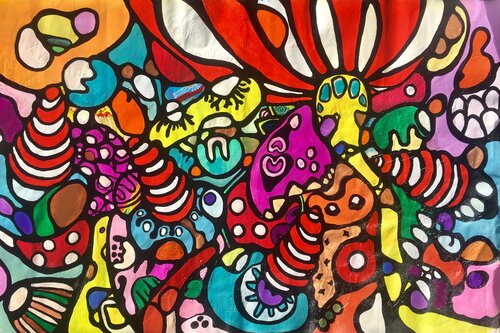 67. Cherry Bubblegum par Veera Zukova, Peinture en vente sur Singulart