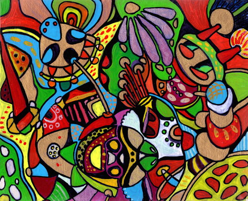 21. Tornado par Veera Zukova, Peinture en vente sur Singulart