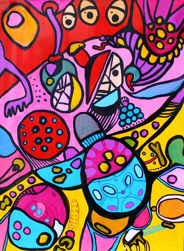 276. Breakfast van Veera Zukova, Schilderij te koop op Singulart