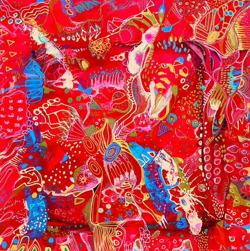 518. The beauty of art: love, harmony van Veera Zukova, Schilderij te koop op Singulart