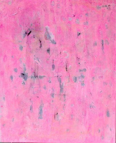 108. Purple Rain: A Delicate Symphony of Soft Hues di Veera Zukova, Pittura in vendita su Singulart