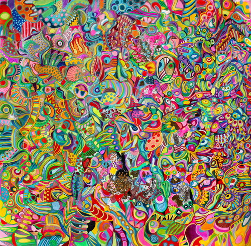 677. Euphoria of Colors. von Veera Zukova, Malerei kaufen auf Singulart