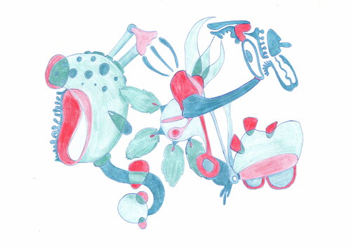 706. Conscious Magnets Uniting di Veera Zukova, Pittura in vendita su Singulart