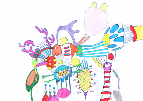 707. Subconscious Connection von Veera Zukova, Malerei kaufen auf Singulart